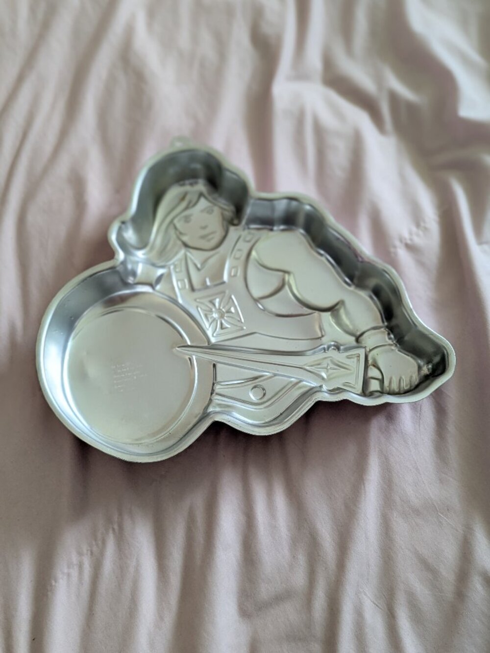 Wilton He-Man Vintage Cake Pan Aluminum 1983 Korea